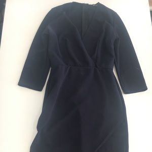 Nasty Gal Navy Blue bodycon dress
